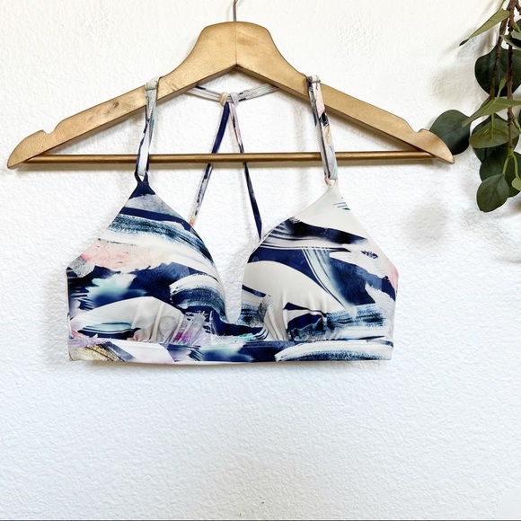 Athleta Other - Athleta- Vivid Prism Bikini Top Small